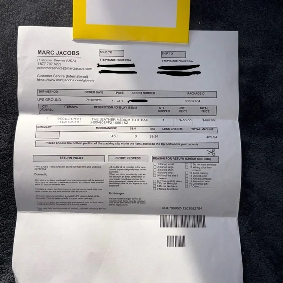 Marc Jacobs - THE LEATHER MEDIUM TOTE BAG Totes